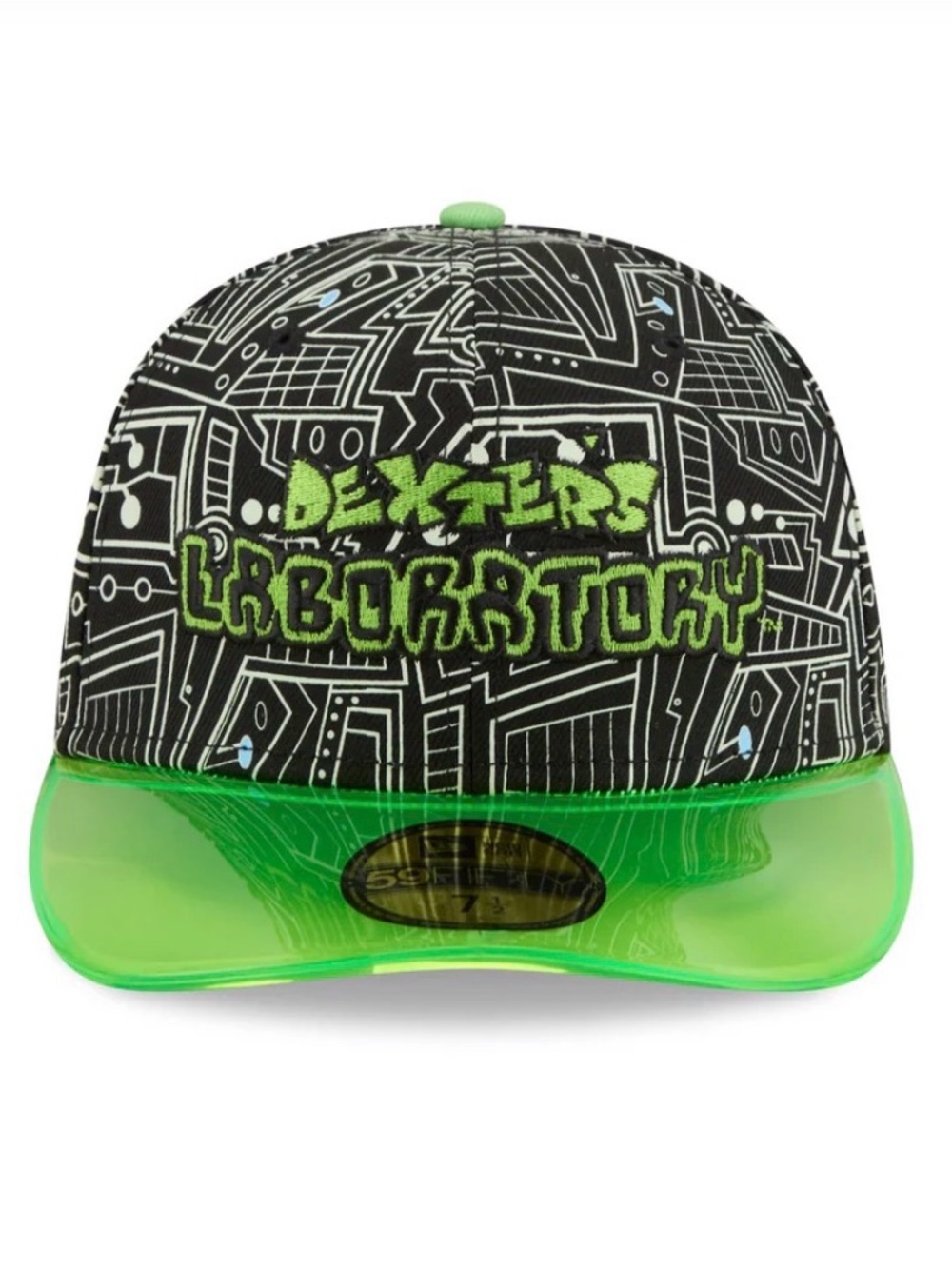 New Men Authentic New Era 59FIFTY
Dexter's Laboratory Glow In The Dark
Hat 7 1/4